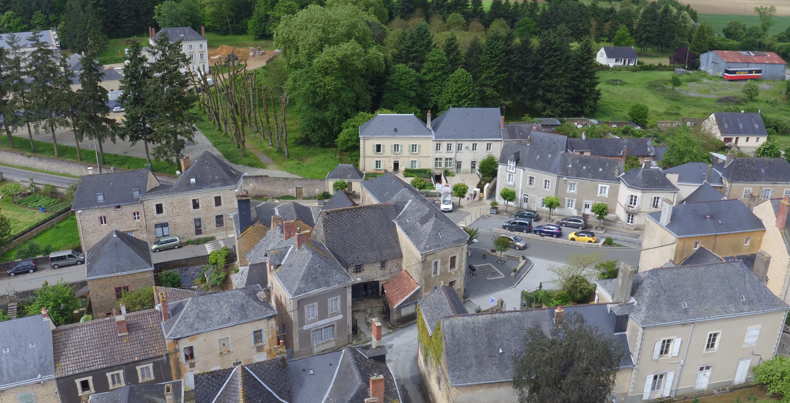 Vue de Chémeré-le-Roi